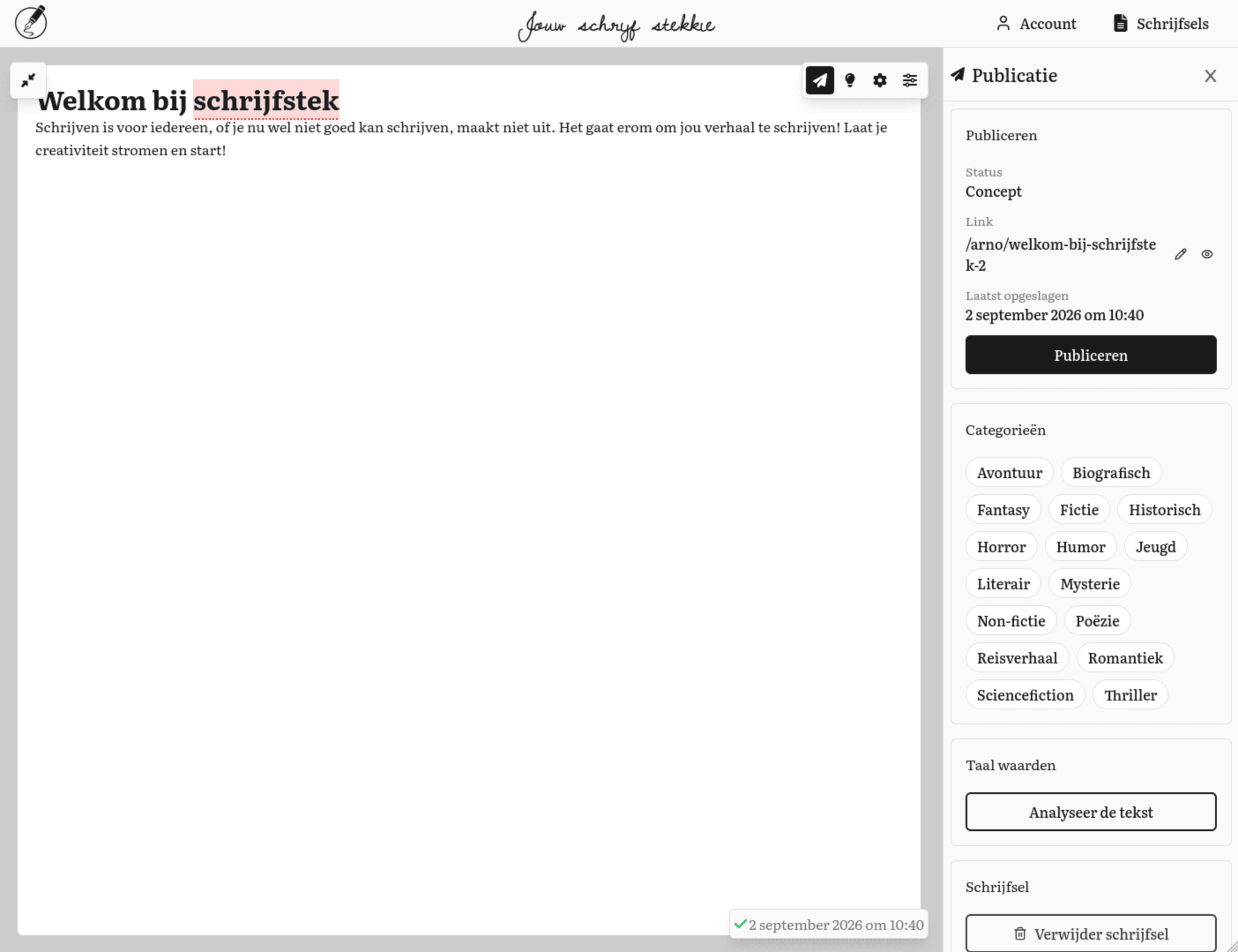 Delen hoeft niet
